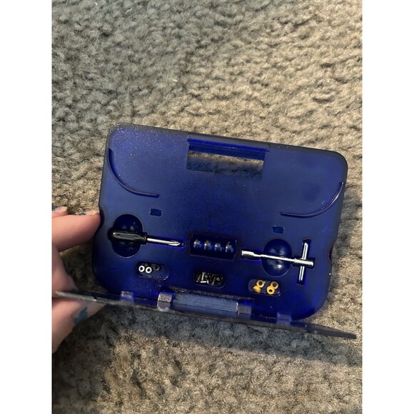 Vtg 00s Tech Deck Display Storage Blue Case Vintage Tools Tool Kit Fingerboard - Picture 2 of 2